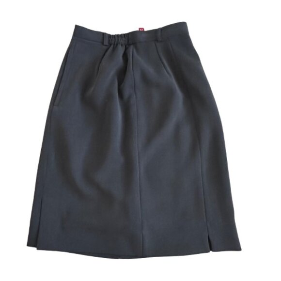 Unknown Source Women's S/M (Waist 67) Gray Midi Straight Fully Lined Skirt - Picture 7 of 13